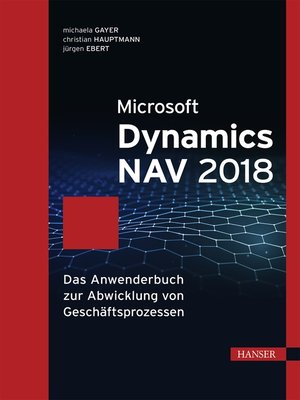 cover image of Microsoft Dynamics NAV 2018